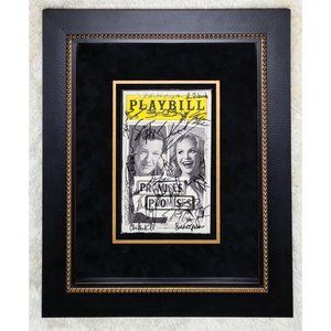 Kristin Chenoweth Signed Broadway Playbill Promises Promises Sean Hayes Auto
